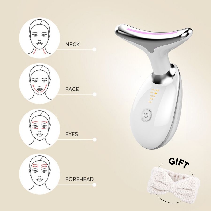 3-in-1 Mini Facial Toning & Rejuvenation Device